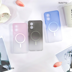 Ốp Oppo A18/A38 Likgus nhám magsafe loang màu viền cứng