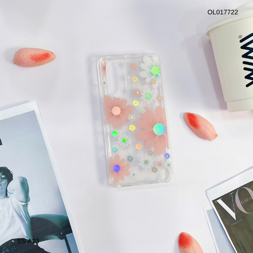 Ốp SS A23 lưng trong cứng nhiều hoa nhí nhiều màu
