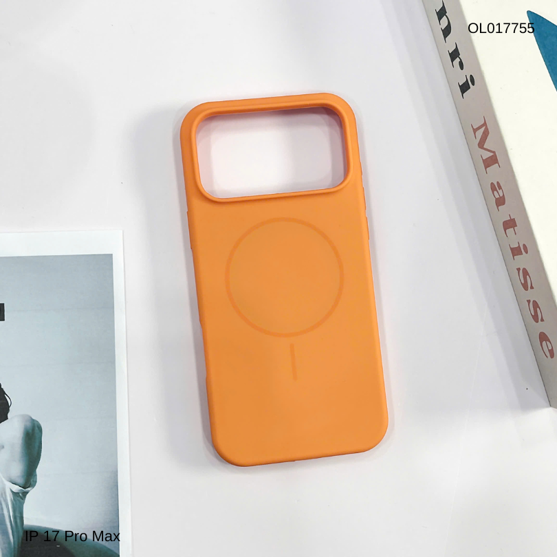 ** Ốp IP 17 Pro Max Silicon magsafe chống bẩn