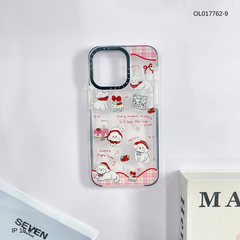 ** Ốp IP 15 6.1 dẻo viền đen camera Casetify