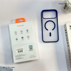 ** Ốp IP 17 Pro Max Mutural lưng nhám magsafe viền màu