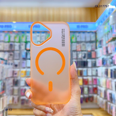 Ốp IP 17 nhám magsafe mã vạch Syndee