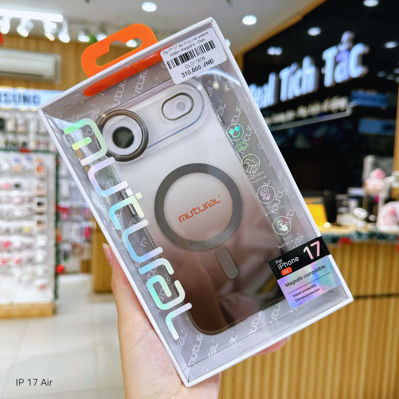 Ốp IP 17 Air Mutural ombre nhám magsafe