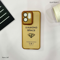 ** Ốp Reno 14F dẻo viền camera nhôm