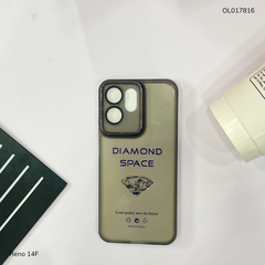 ** Ốp Reno 14F dẻo viền camera nhôm