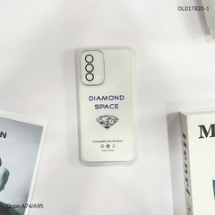 ** Ốp Oppo A74/A95 dẻo viền camera nhôm