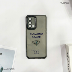 ** Ốp Oppo A74/A95 dẻo viền camera nhôm