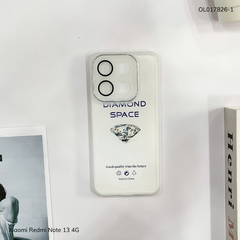 ** Ốp Xiaomi Redmi Note 13 4G dẻo viền camera nhôm