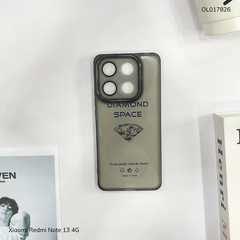 ** Ốp Xiaomi Redmi Note 13 4G dẻo viền camera nhôm