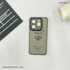 ** Ốp Xiaomi Redmi Note 14 4G dẻo viền camera nhôm