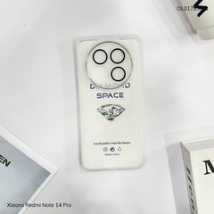 ** Ốp Xiaomi Redmi Note 14 Pro dẻo viền camera nhôm