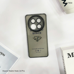 ** Ốp Xiaomi Redmi Note 14 Pro dẻo viền camera nhôm