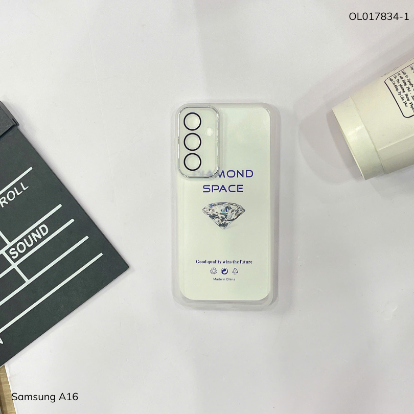 ** Ốp SS A16 dẻo viền camera nhôm