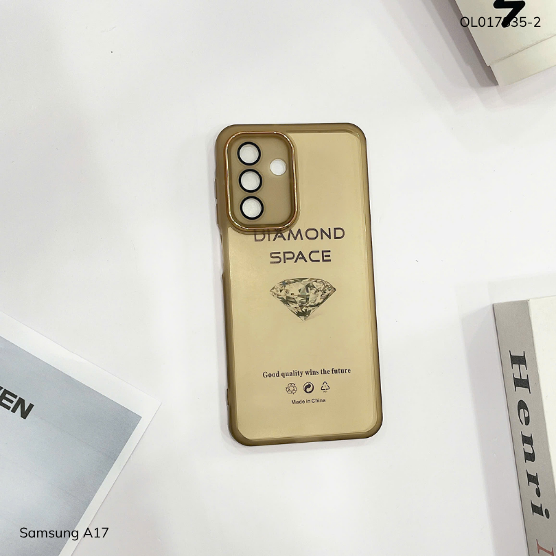 ** Ốp SS A17 dẻo viền camera nhôm