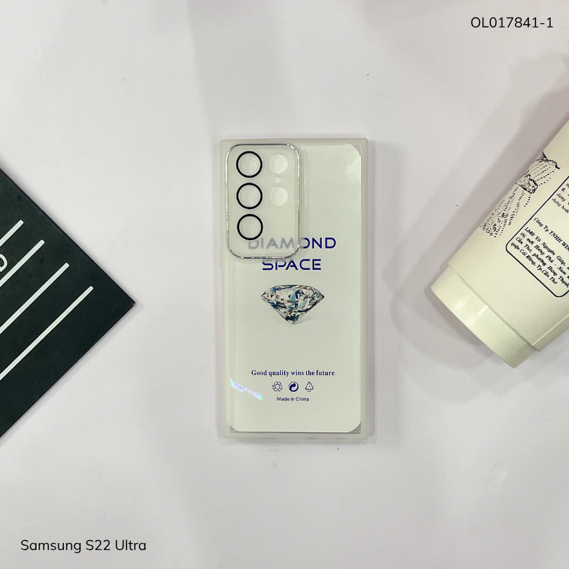 ** Ốp SS S22 Ultra dẻo viền camera nhôm