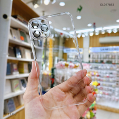 Ốp IP 11 Pro trong lưng cứng viền cứng bảo vệ cam