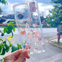** Ốp Reno 14 5G dẻo trong in nhiều hình dễ thương