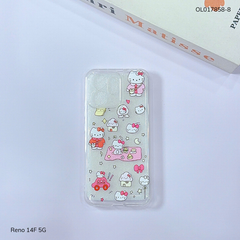 ** Ốp Reno 14F 5G dẻo trong in nhiều hình dễ thương
