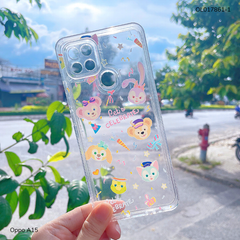 ** ỐP Oppo A15 dẻo trong in nhiều hình dễ thương