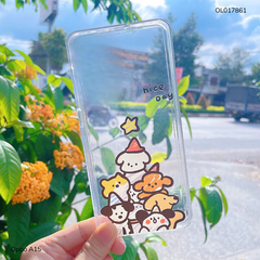 ** ỐP Oppo A15 dẻo trong in nhiều hình dễ thương