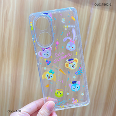 ** Ốp Oppo A58 dẻo trong in nhiều hình dễ thương
