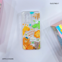** Ốp Oppo A74/A95 dẻo trong in nhiều hình dễ thương
