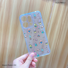 ** Ốp Xiaomi Redmi 15C dẻo trong in nhiều hình dễ thương