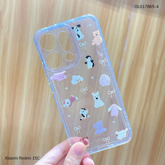** Ốp Xiaomi Redmi 15C dẻo trong in nhiều hình dễ thương