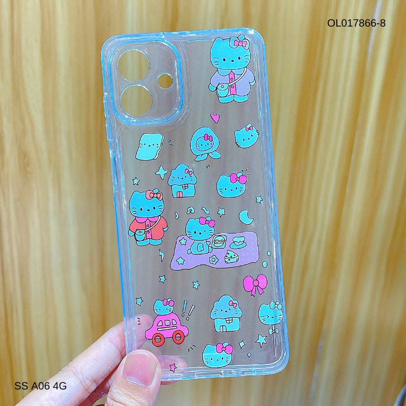 ** Ốp SS A06 4G dẻo trong in nhiều hình dễ thương