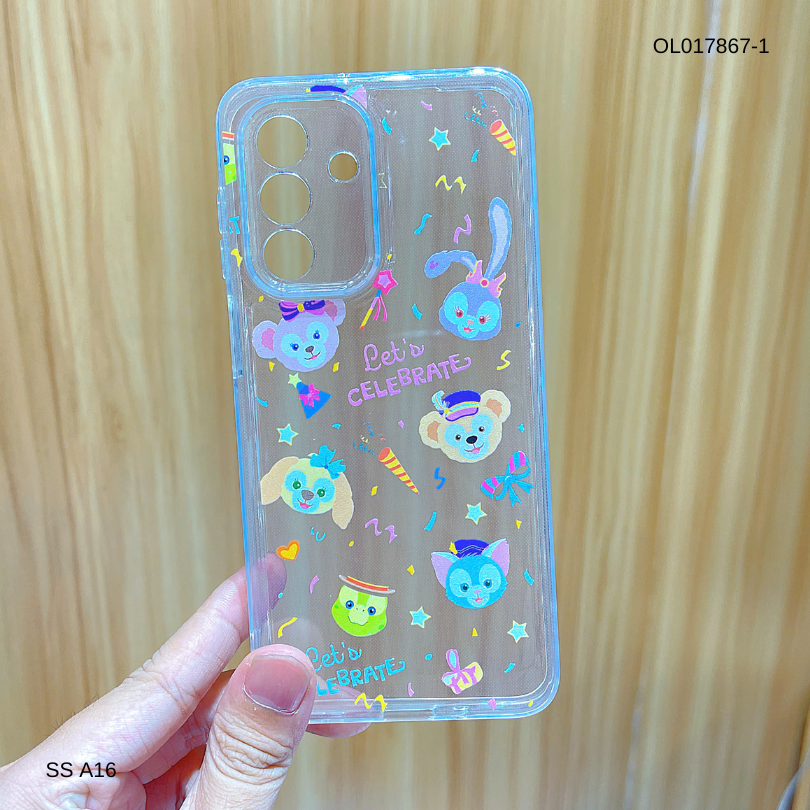 ** Ốp SS A16 5G dẻo trong in nhiều hình dễ thương