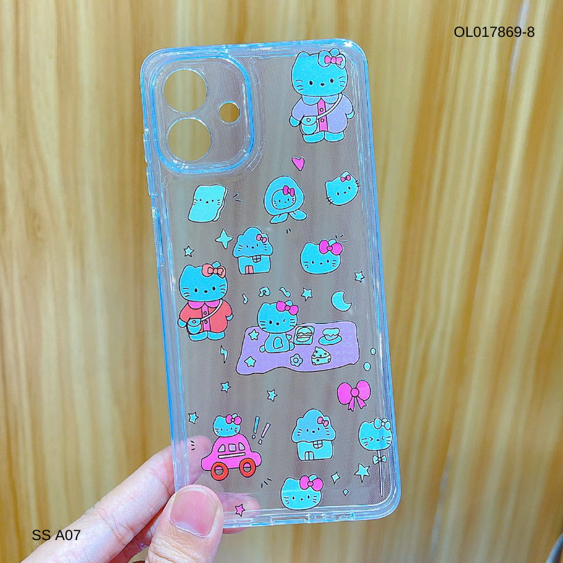 ** Ốp SS A07 dẻo trong in nhiều hình dễ thương