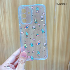 ** Ốp Samsung A17 dẻo trong in nhiều hình dễ thương