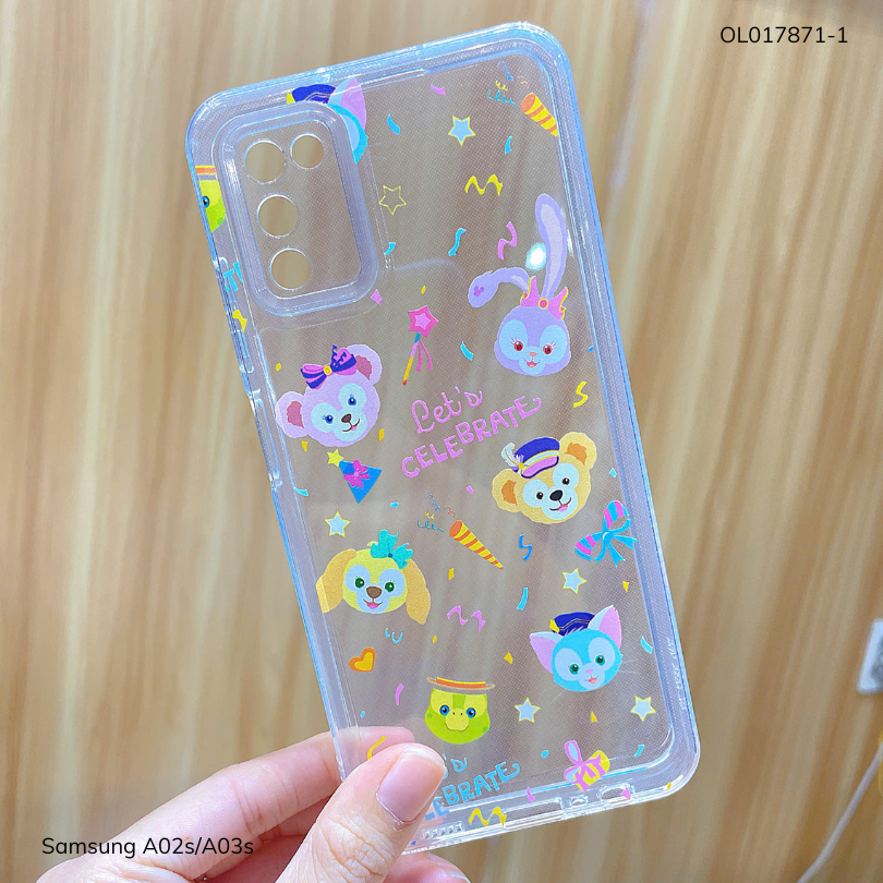 ** Ốp SS A02s/A03s dẻo trong in nhiều hình dễ thương