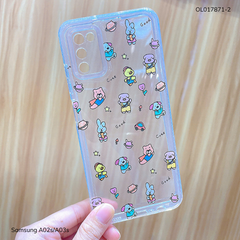 ** Ốp SS A02s/A03s dẻo trong in nhiều hình dễ thương