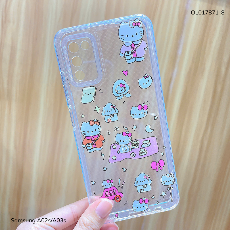 ** Ốp SS A02s/A03s dẻo trong in nhiều hình dễ thương