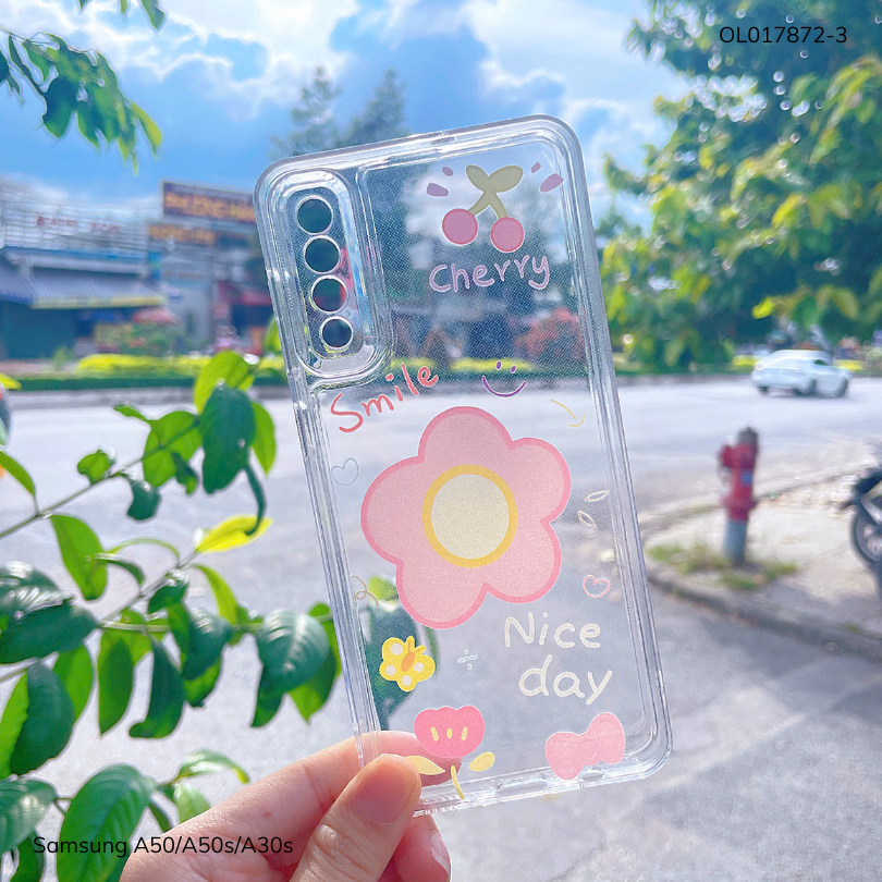 ** Ốp Samsung A50/A50s/A30s dẻo trong in nhiều hình dễ thương