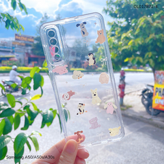 ** Ốp Samsung A50/A50s/A30s dẻo trong in nhiều hình dễ thương