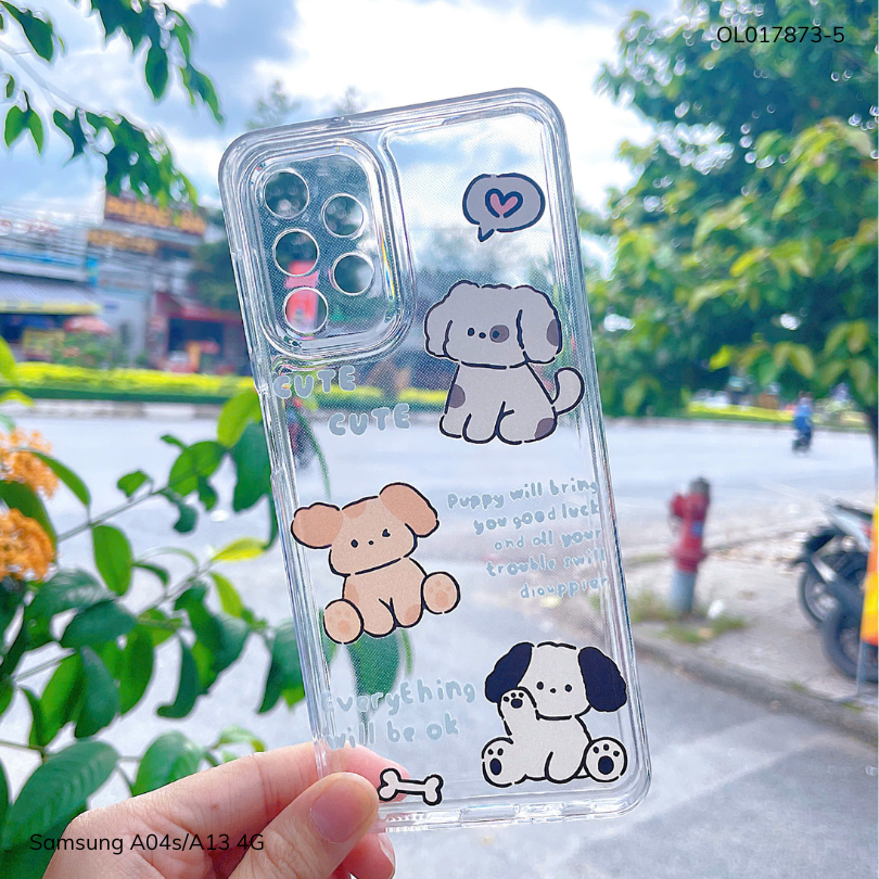 ** Ốp SS A04s/A13 dẻo trong in nhiều hình dễ thương