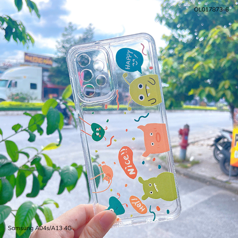 ** Ốp SS A04s/A13 dẻo trong in nhiều hình dễ thương