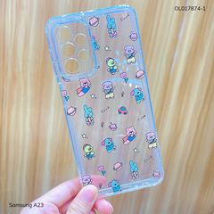 ** Ốp SS A23 dẻo trong in nhiều hình dễ thương