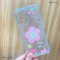 ** Ốp SS A23 dẻo trong in nhiều hình dễ thương