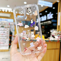 ** Ốp IP 11 6.1 dẻo trong in nhiều hình dễ thương