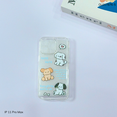 ** Ốp IP 11 Pro Max dẻo trong in nhiều hình dễ thương