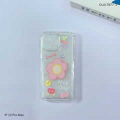 ** Ốp IP 12 Pro Max dẻo trong in nhiều hình dễ thương