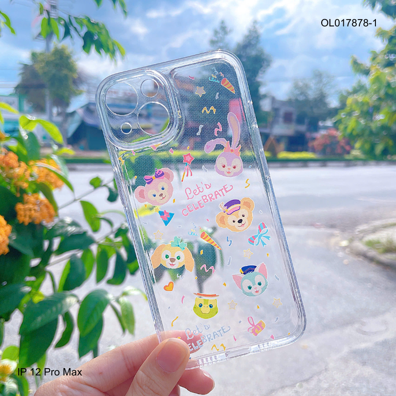 ** Ốp IP 13 6.1 dẻo trong in nhiều hình dễ thương