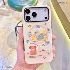 Ốp IP 17 Pro Max 2 lớp in hình