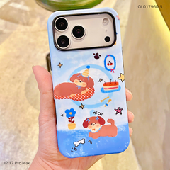 Ốp IP 17 Pro 2 lớp in hình