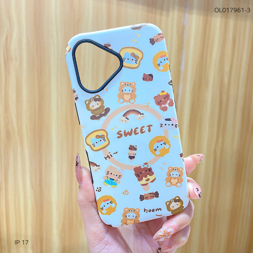 Ốp IP 17 2 lớp in hình