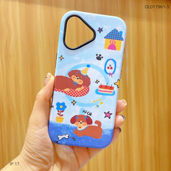 Ốp IP 17 2 lớp in hình