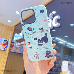 Ốp IP 14 Plus/15 Plus 2 lớp in hình